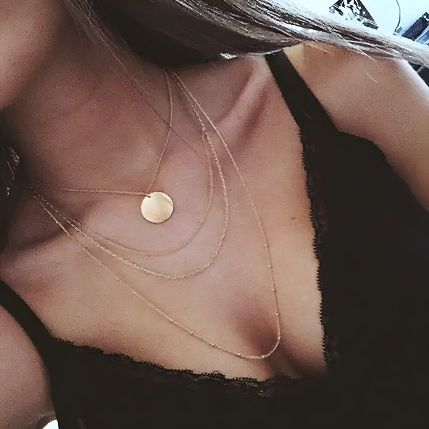Anna Multi Layer Pendant Necklaces