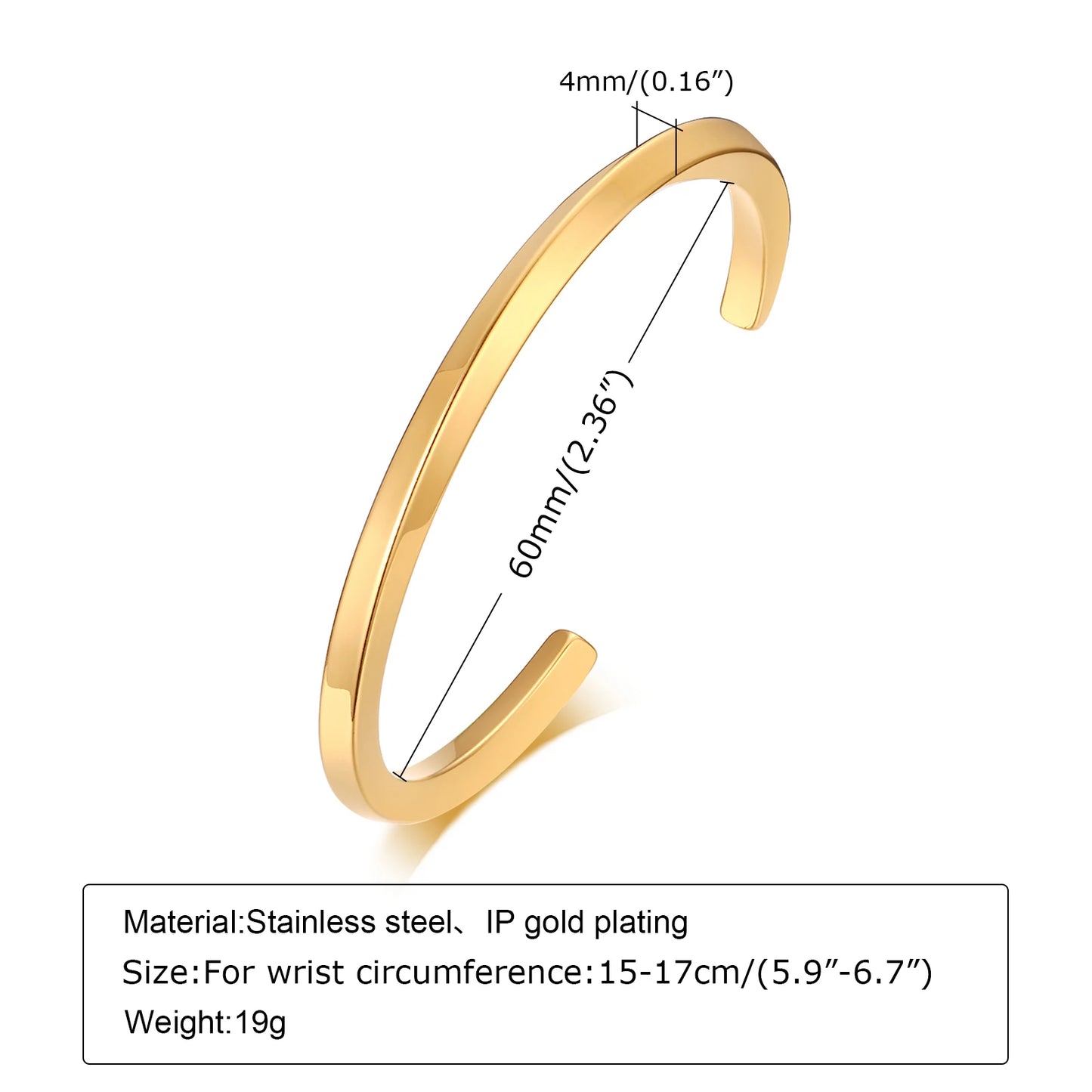 Adela Mixed Gold Stackable Cuff Bangles